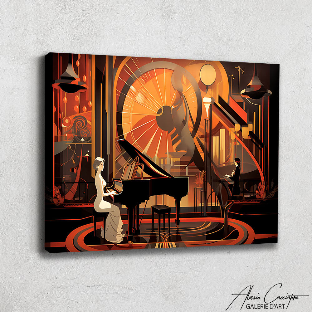 Tableau Art Deco XXL