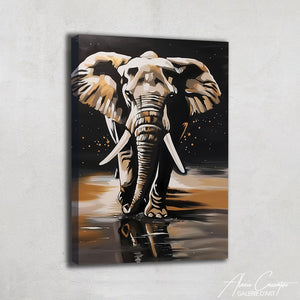 Cadre Photo Éléphant