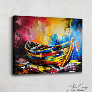 Tableau Barque de Pêcheur