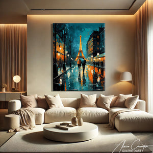 TABLEAU PARIS AQUARELLE