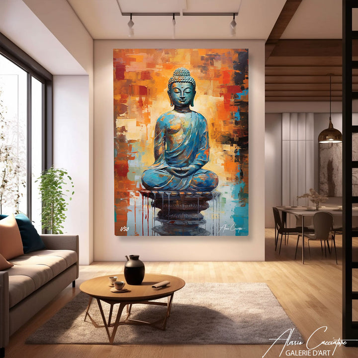 tableau bouddha zen