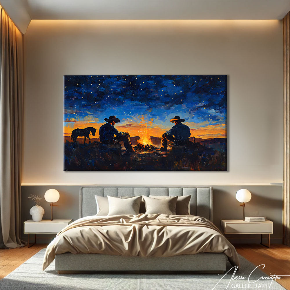 tableau cowboy