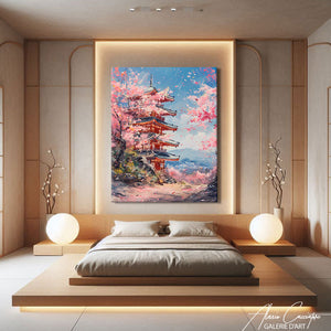 Tableau Japonais Sakura
