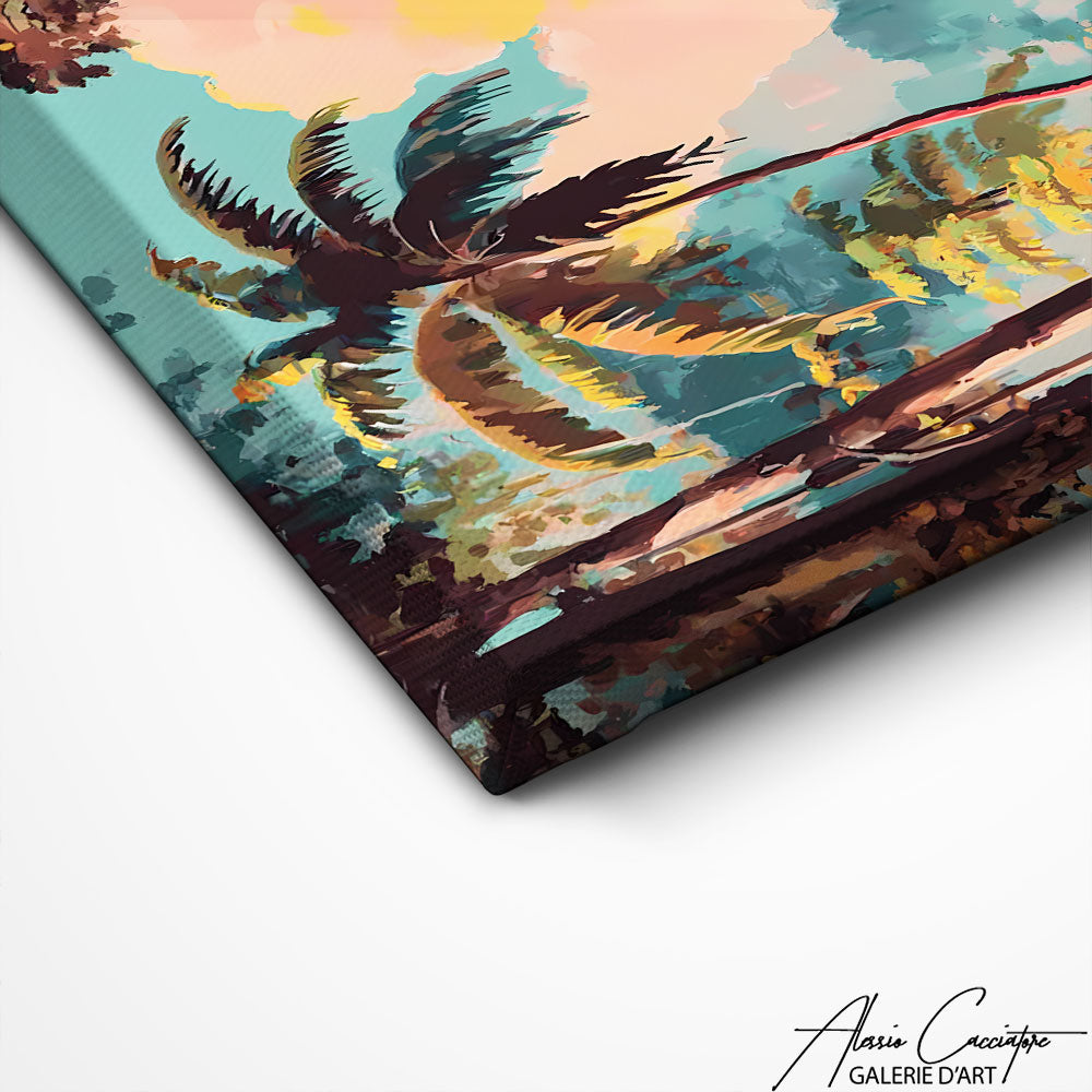 Art Mural Tropical Jungle