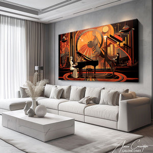 Tableau Art Déco Ancien