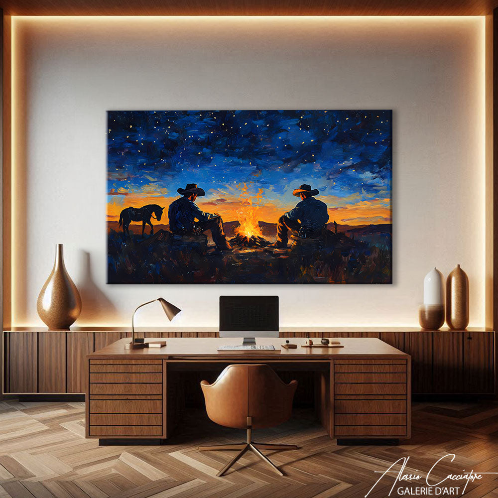 TABLEAU WESTERN NOCTURNE