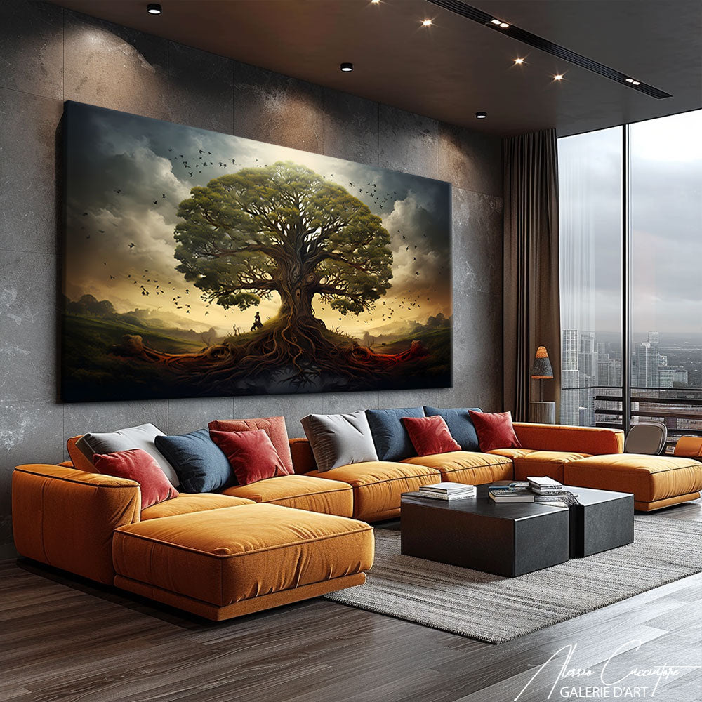 Peinture Arbre de vie moderne