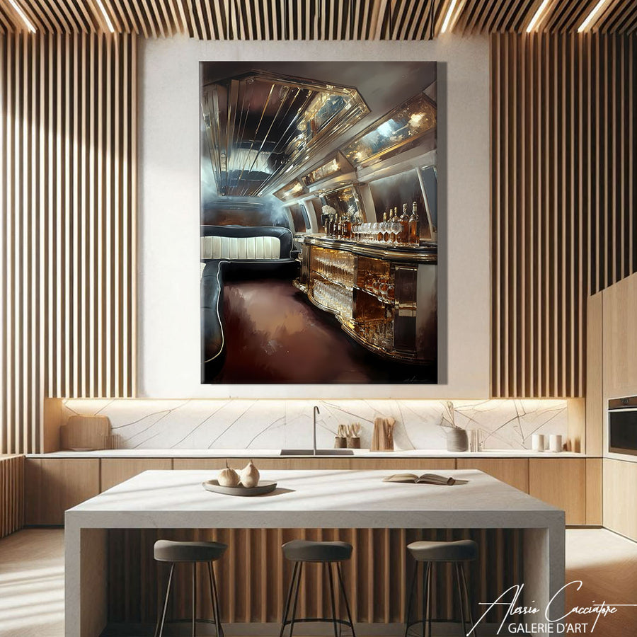 Tableau Chic Salon – mise en situation