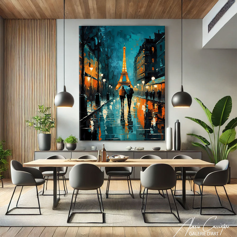 tableau paris peinture