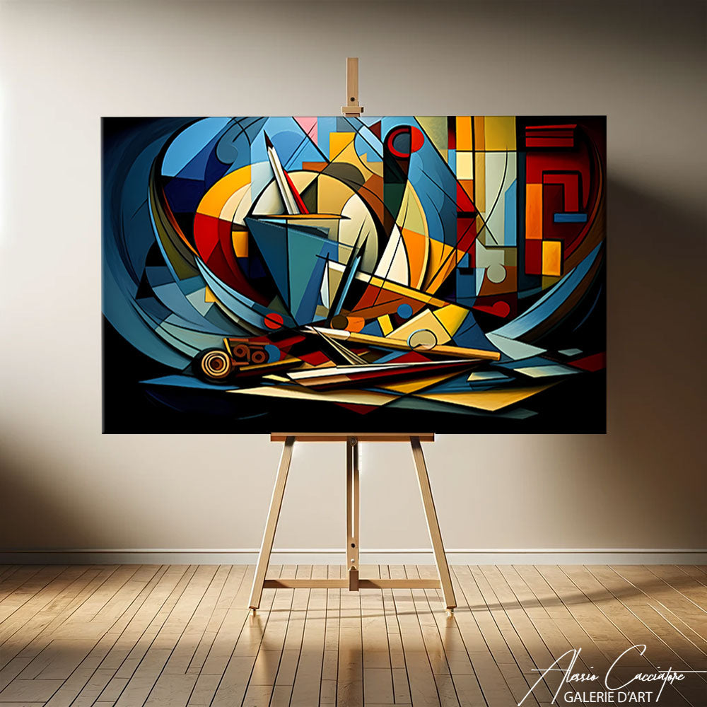 tableau art cubiste