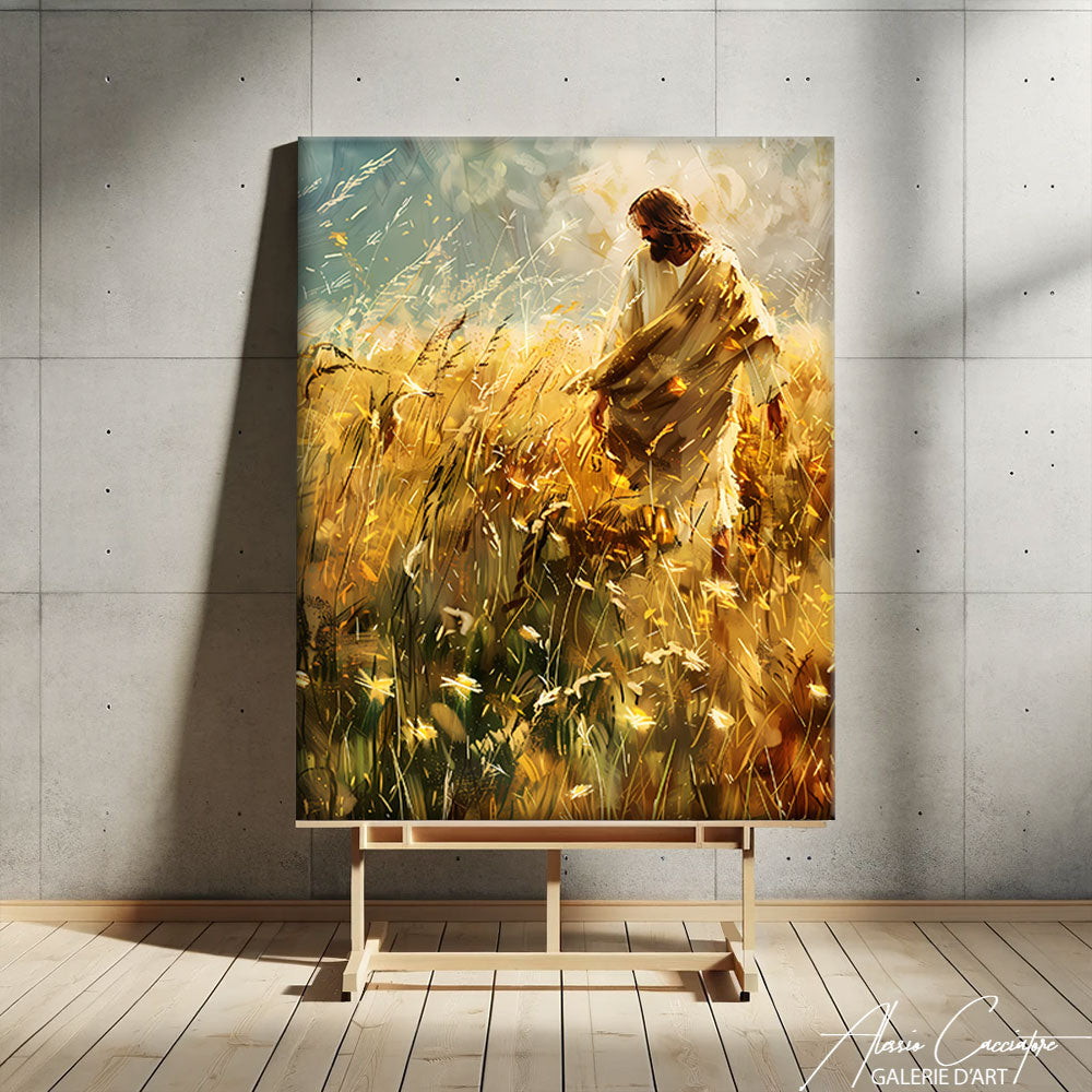 tableau religieux vintage