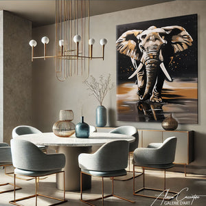 Tableau d'éléphant

