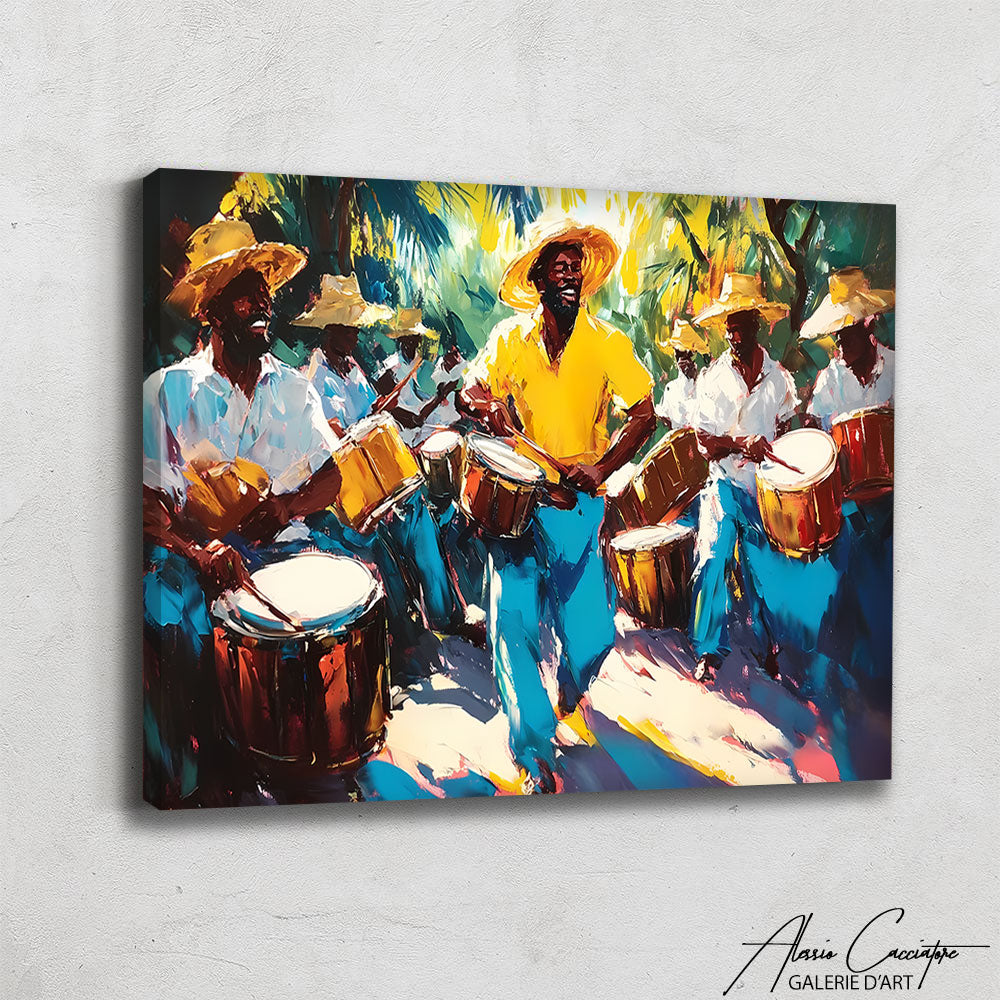 Peinture Huile Afrique