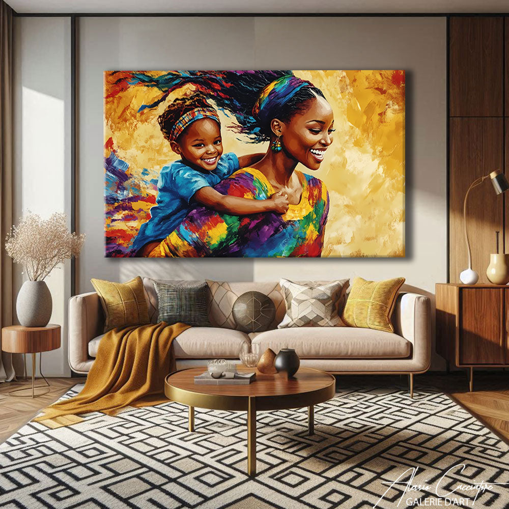 Tableau Mere Africaine