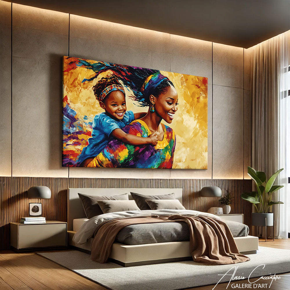 Tableau Africaine Moderne