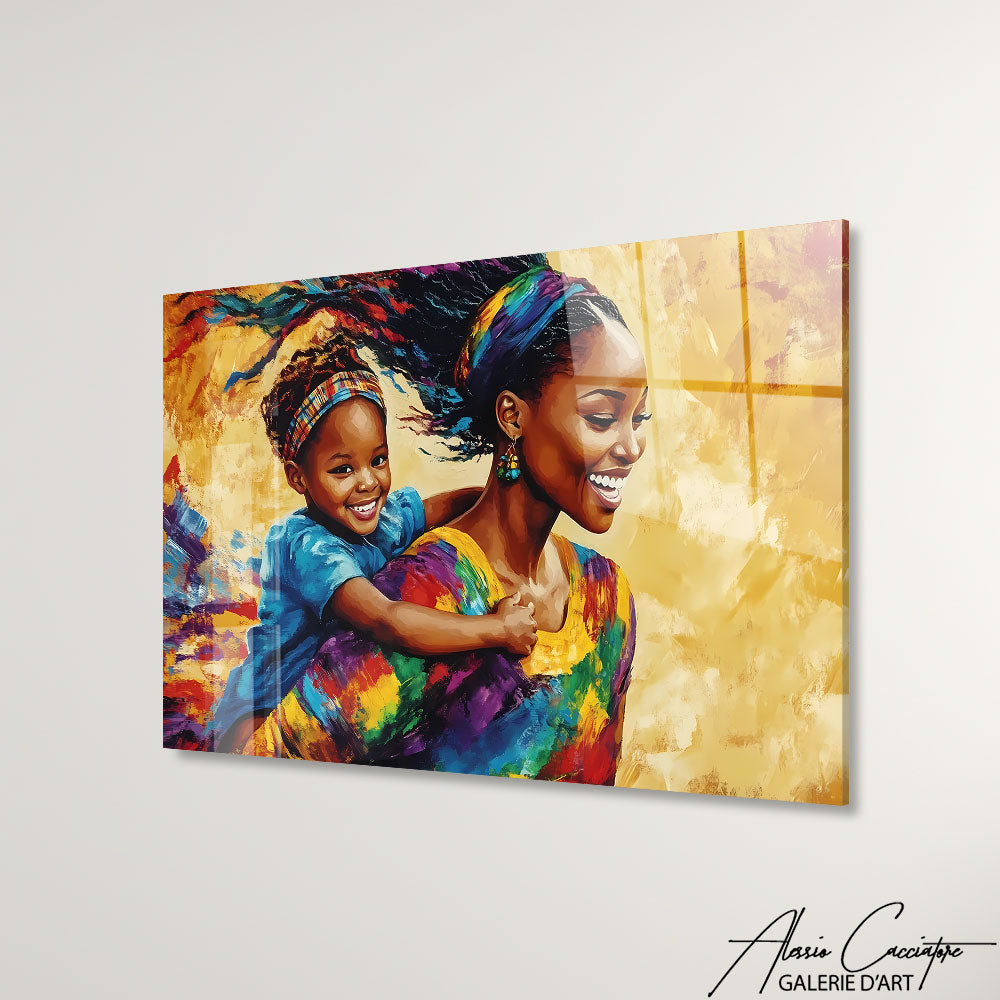 Tableau Afrique Coloré