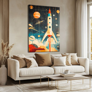 Tableau moderne chambre
