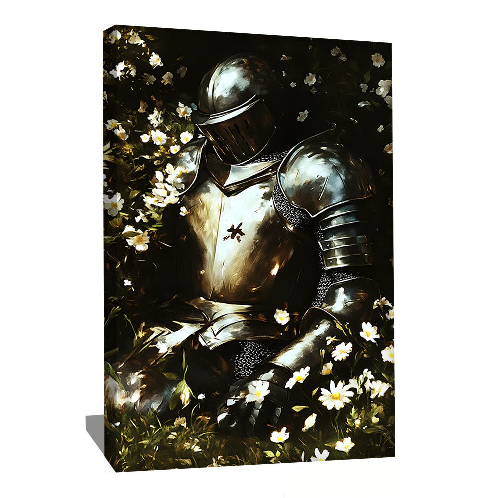 TABLEAU CHEVALIER NOIR