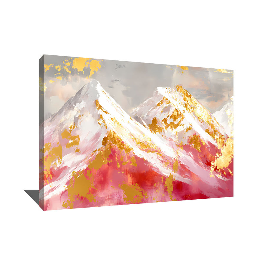 Tableau Doré Rose