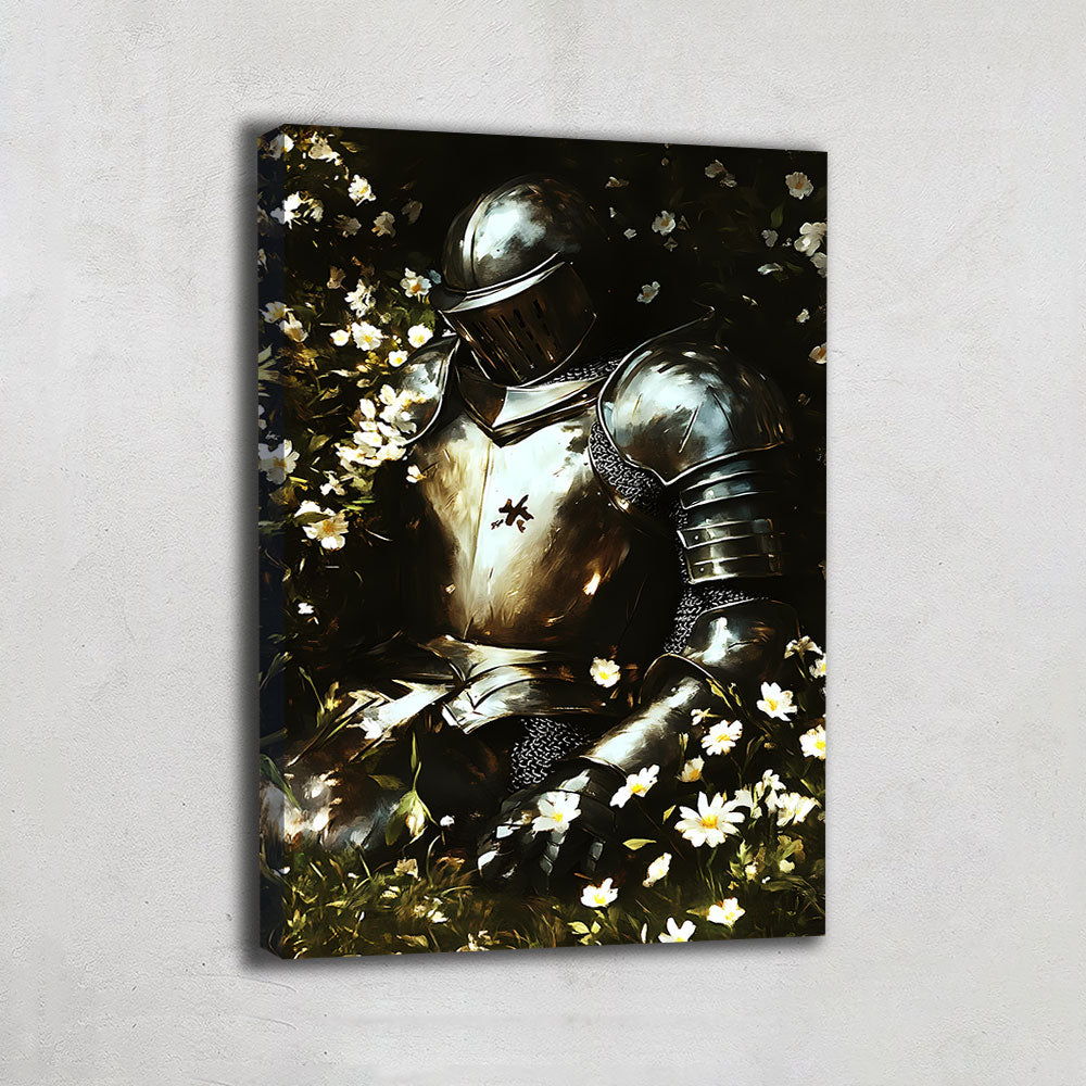 TABLEAU CHEVALIER NOIR