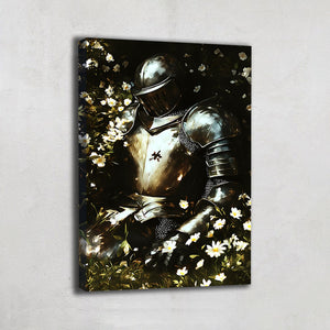 TABLEAU CHEVALIER NOIR