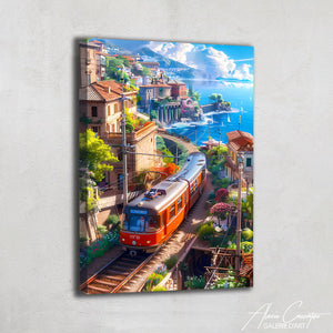 Tableau de la Mer sur Toile