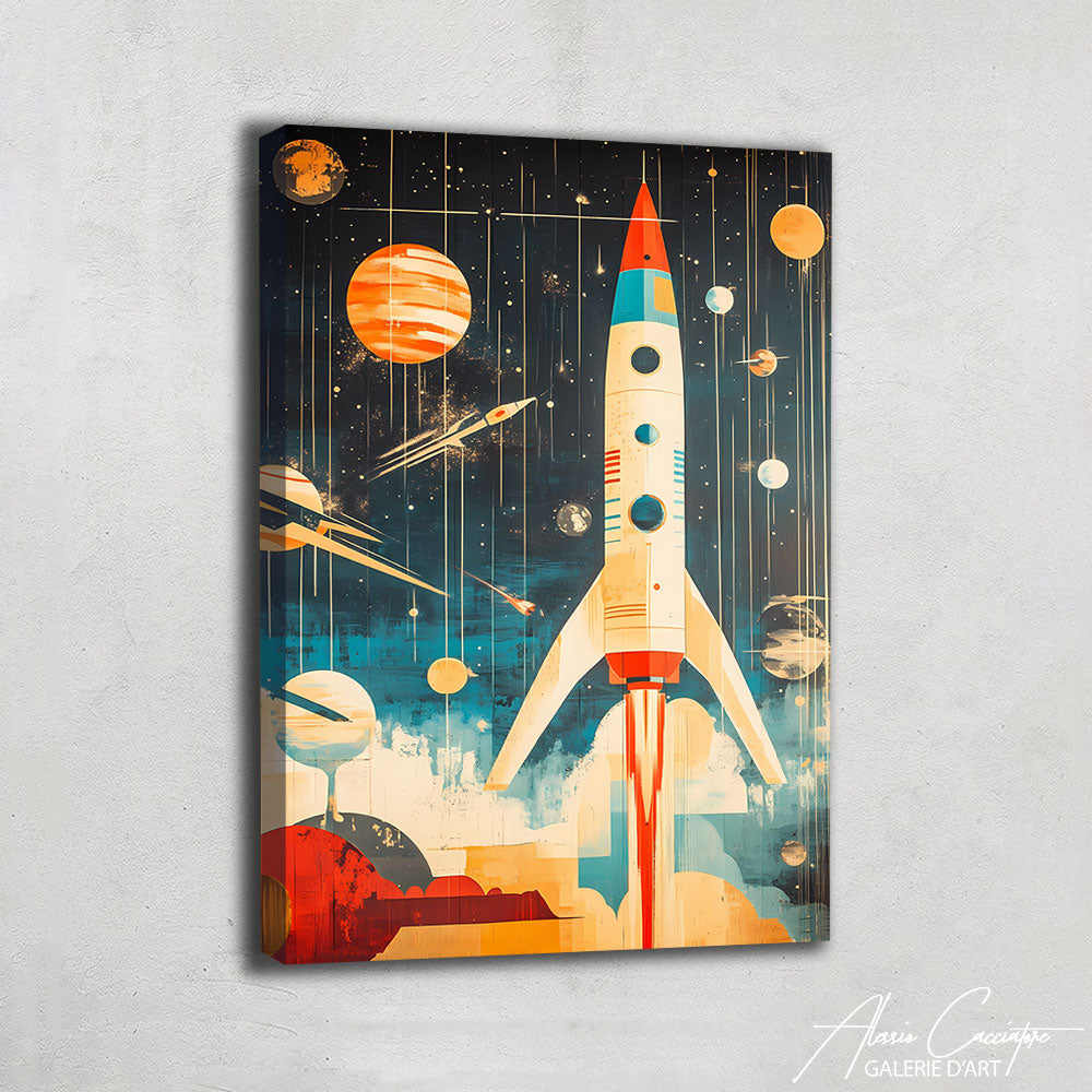 Tableau art moderne abstrait