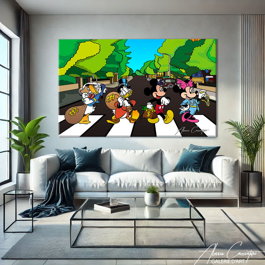 Tableau les beatles – mise en situation