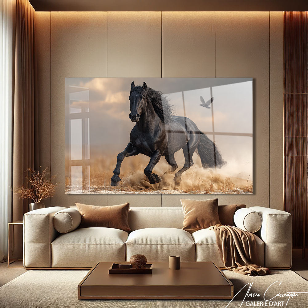 Tableau Plexiglass Cheval