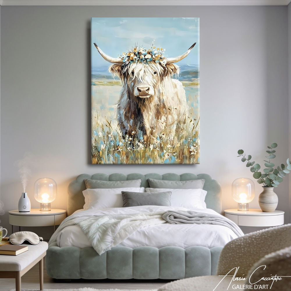 Toile Vache Tableau