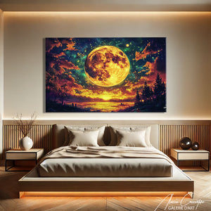 TABLEAU LUNE FANTAISIE