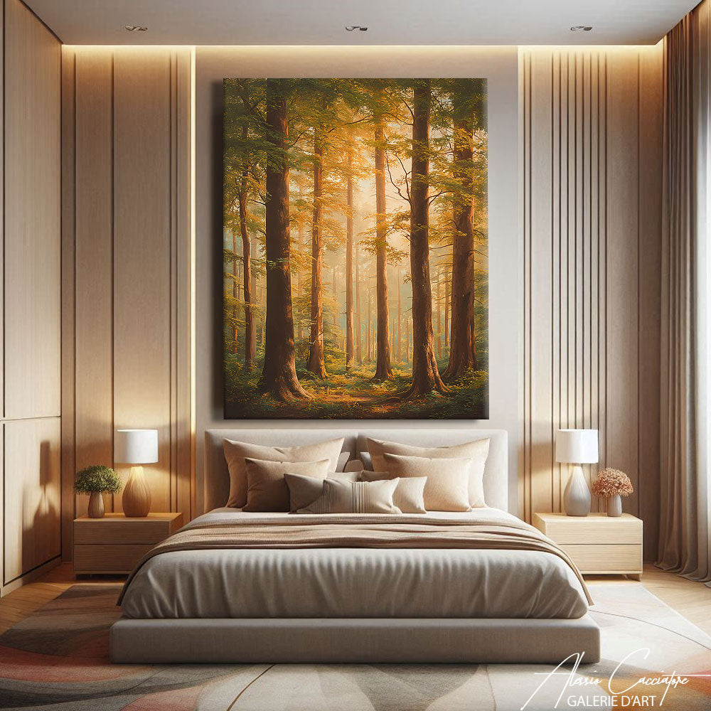 Tableau Foret Arbre