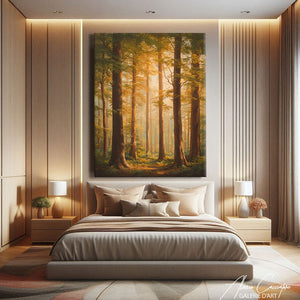 Tableau Foret Arbre