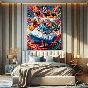 Tableau Femmes Qui Dansent