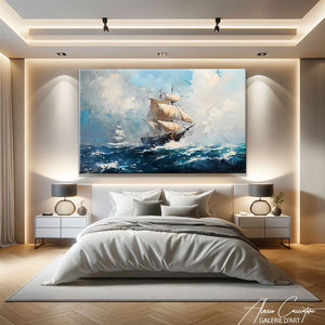 Tableau Bateau Mer