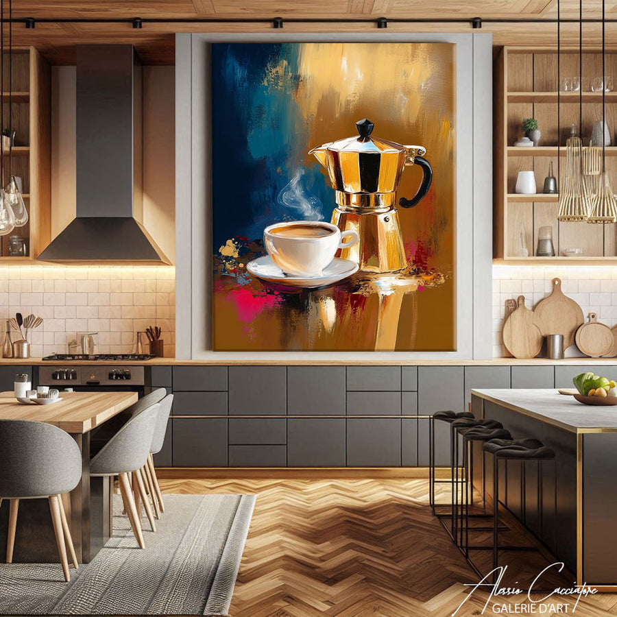 Tableau café – mise en situation