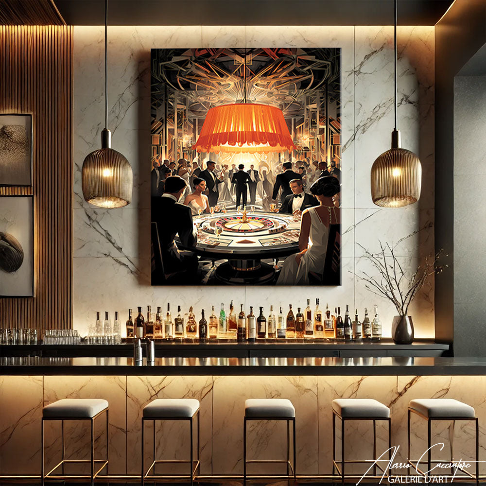 TABLEAU CASINO ROULETTE