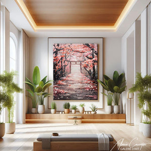 Peinture Jardin Japonais