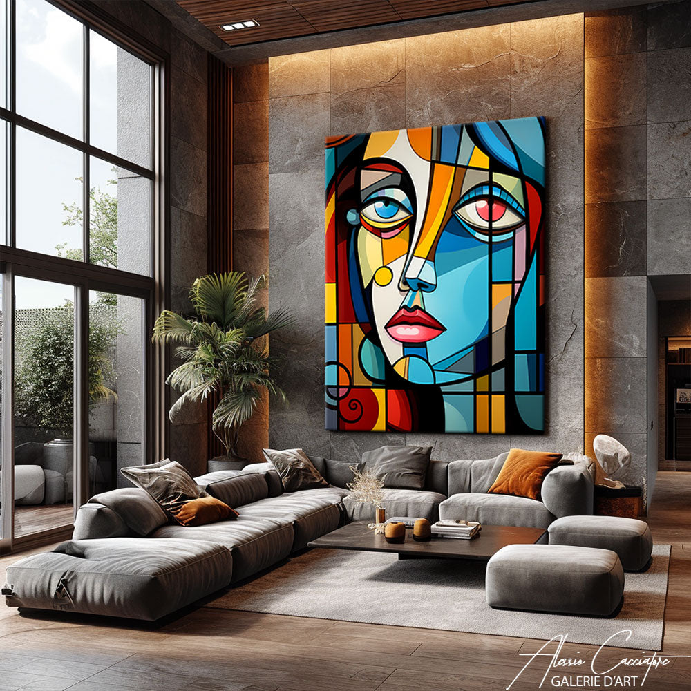 tableau cubsime portrait