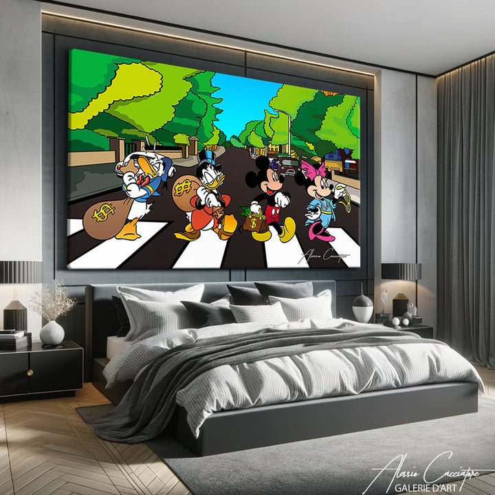 Tableau disney coloré