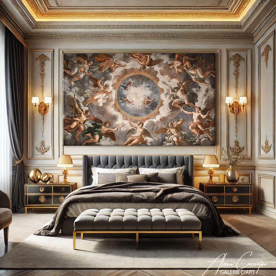 Paysage Tableau Renaissance – mise en situation