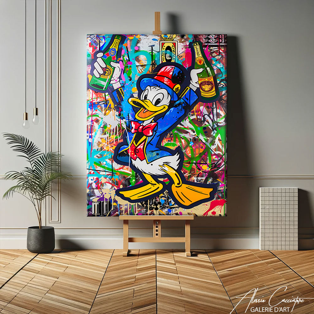 tableau picsou pop art