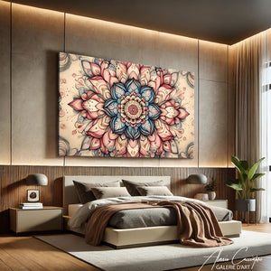 Toile mandala chambre