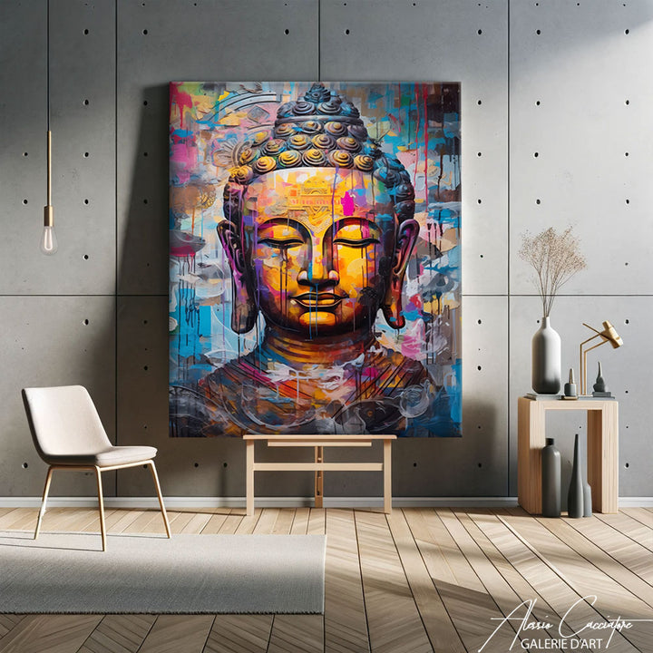 bouddha peinture