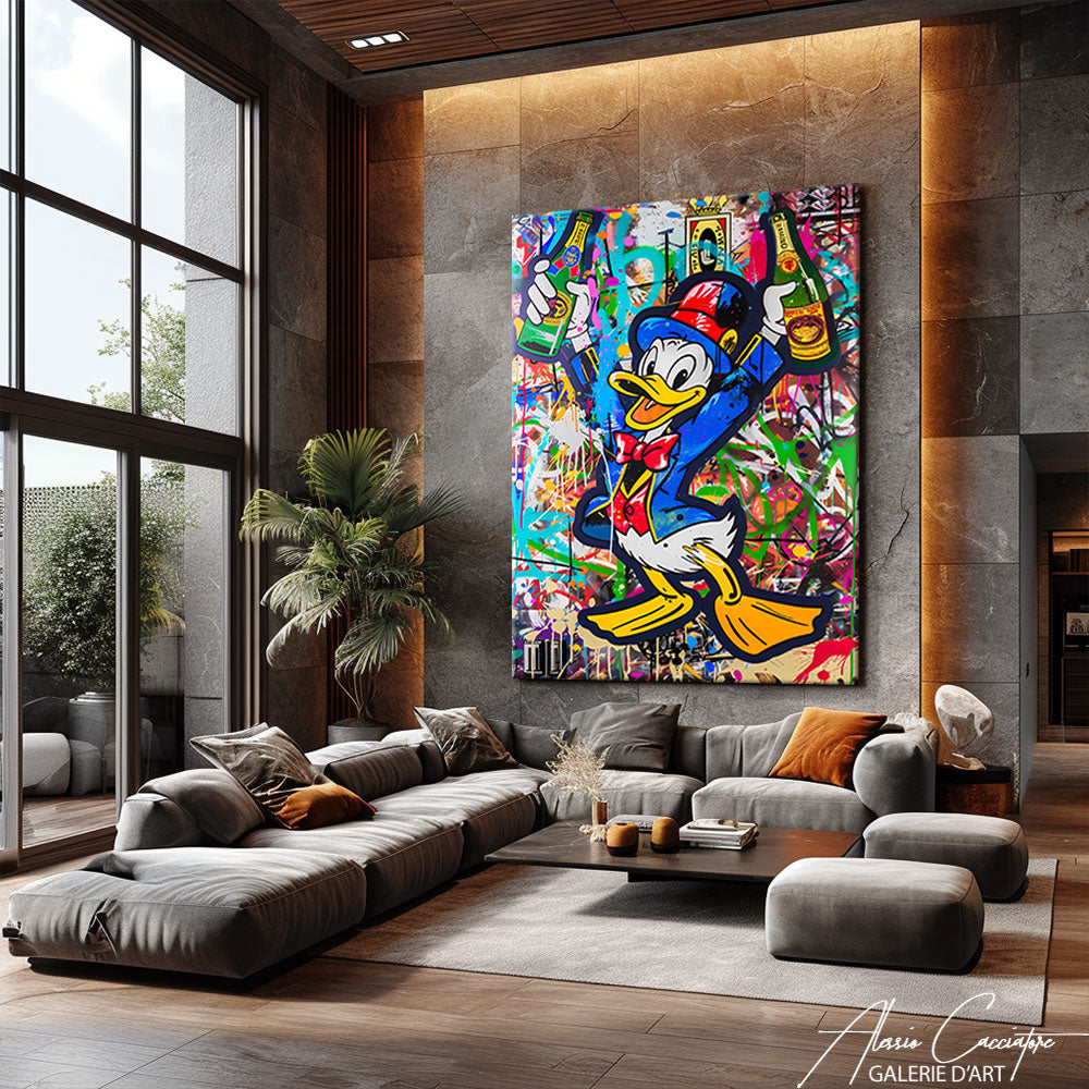 tableau picsou street art