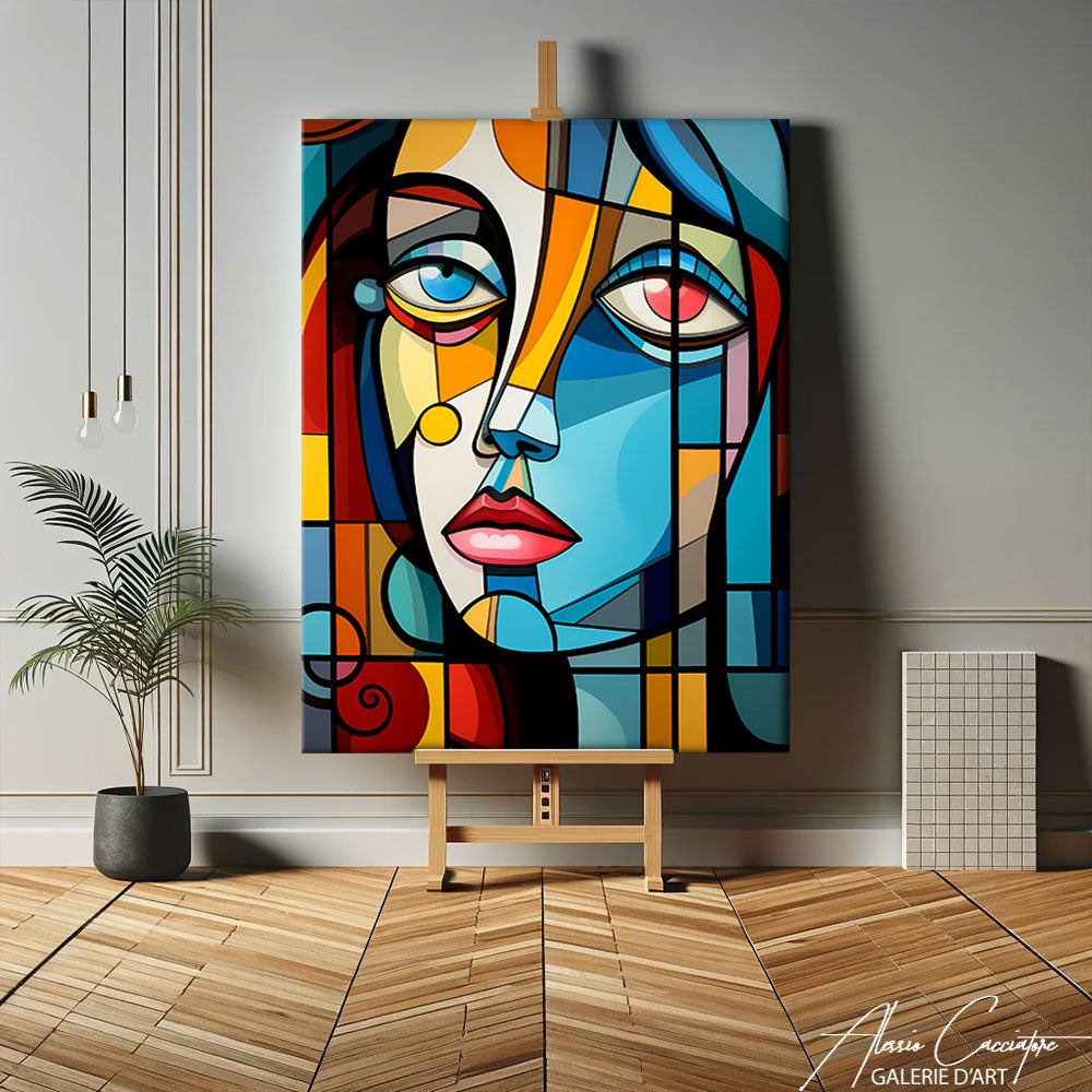 tableau art cubiste