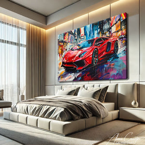 tableau lamborghini aventador