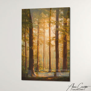 Tableau Forêt Automne
