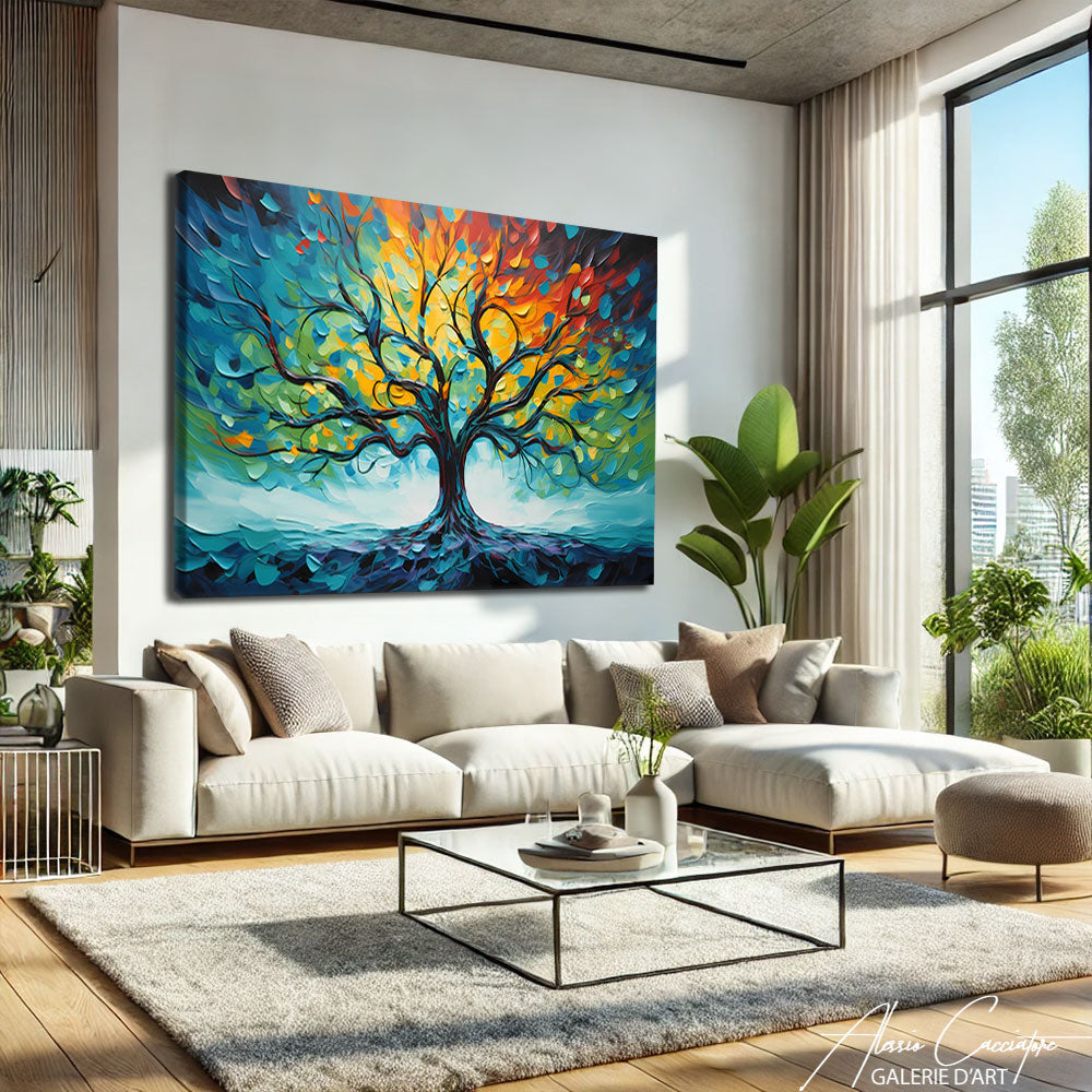 TABLEAU ARBRE DE VIE DÉCO
