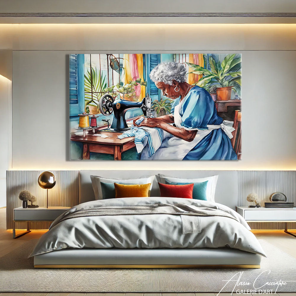 tableau bleu